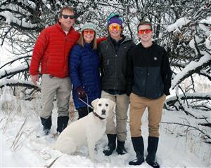 Me and my boys (and dog) 